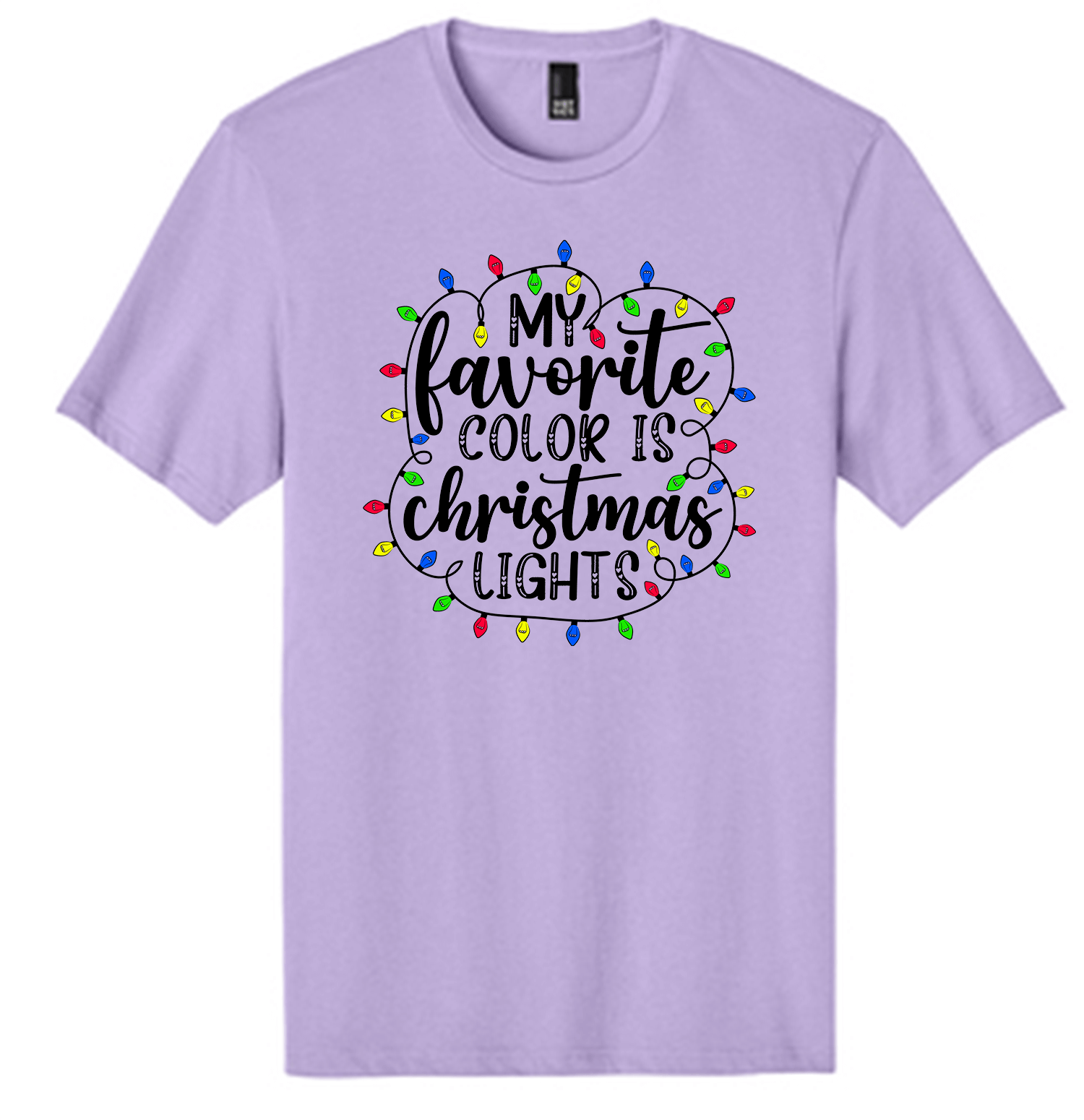 Christmas Lights is My Favorite Color Tee