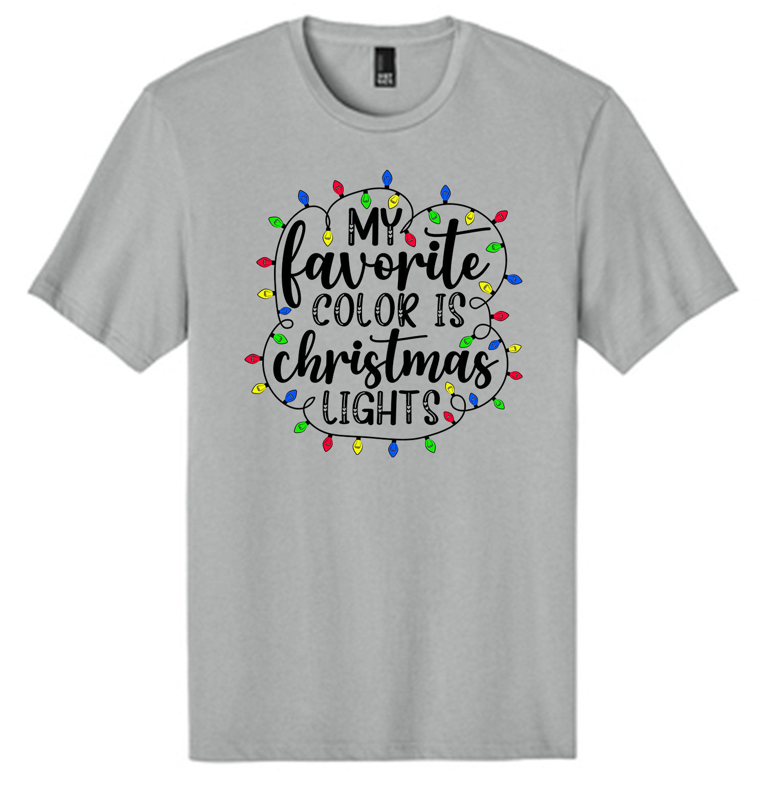 Christmas Lights is My Favorite Color Tee