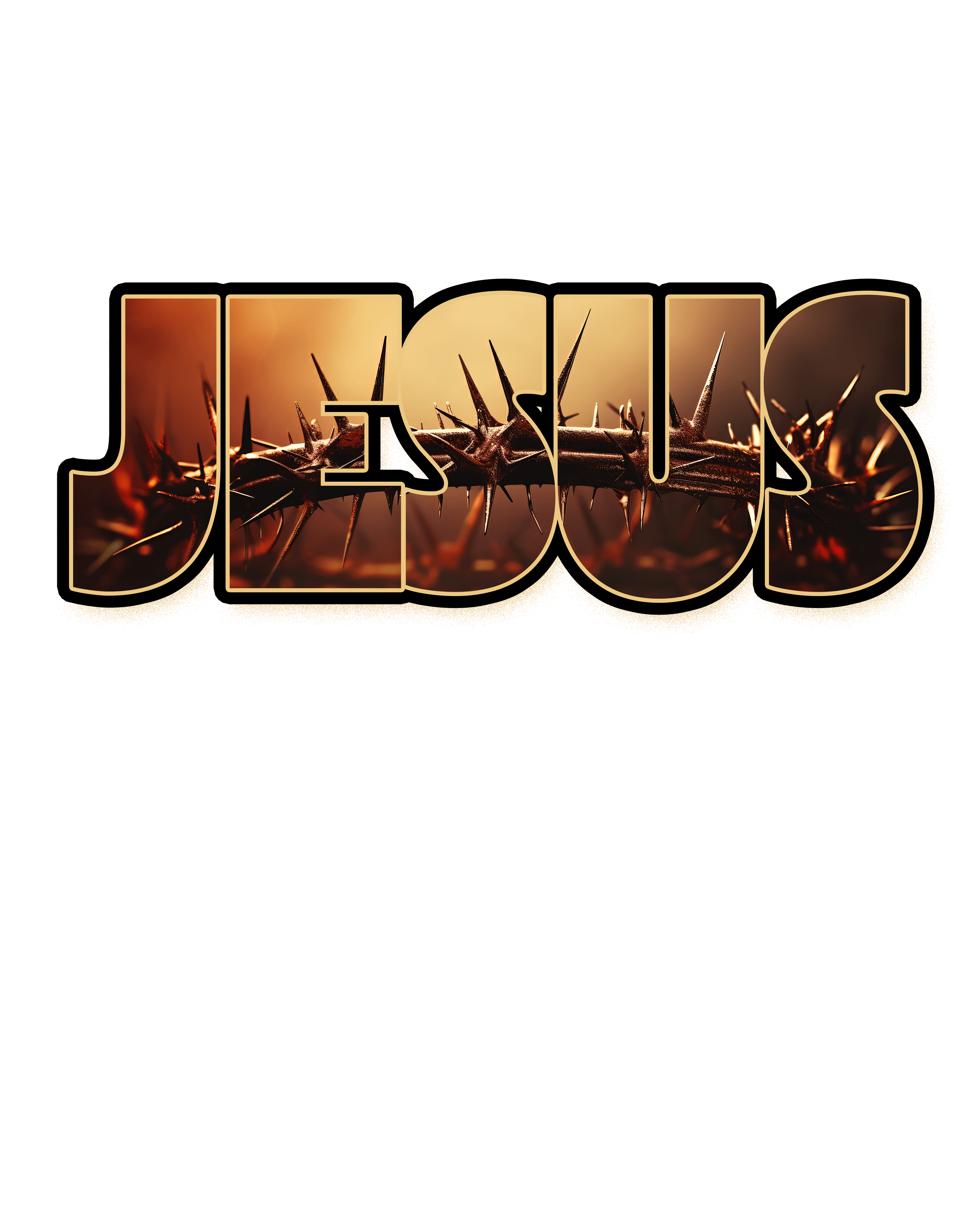 Jesus Crown of Thorns Tee