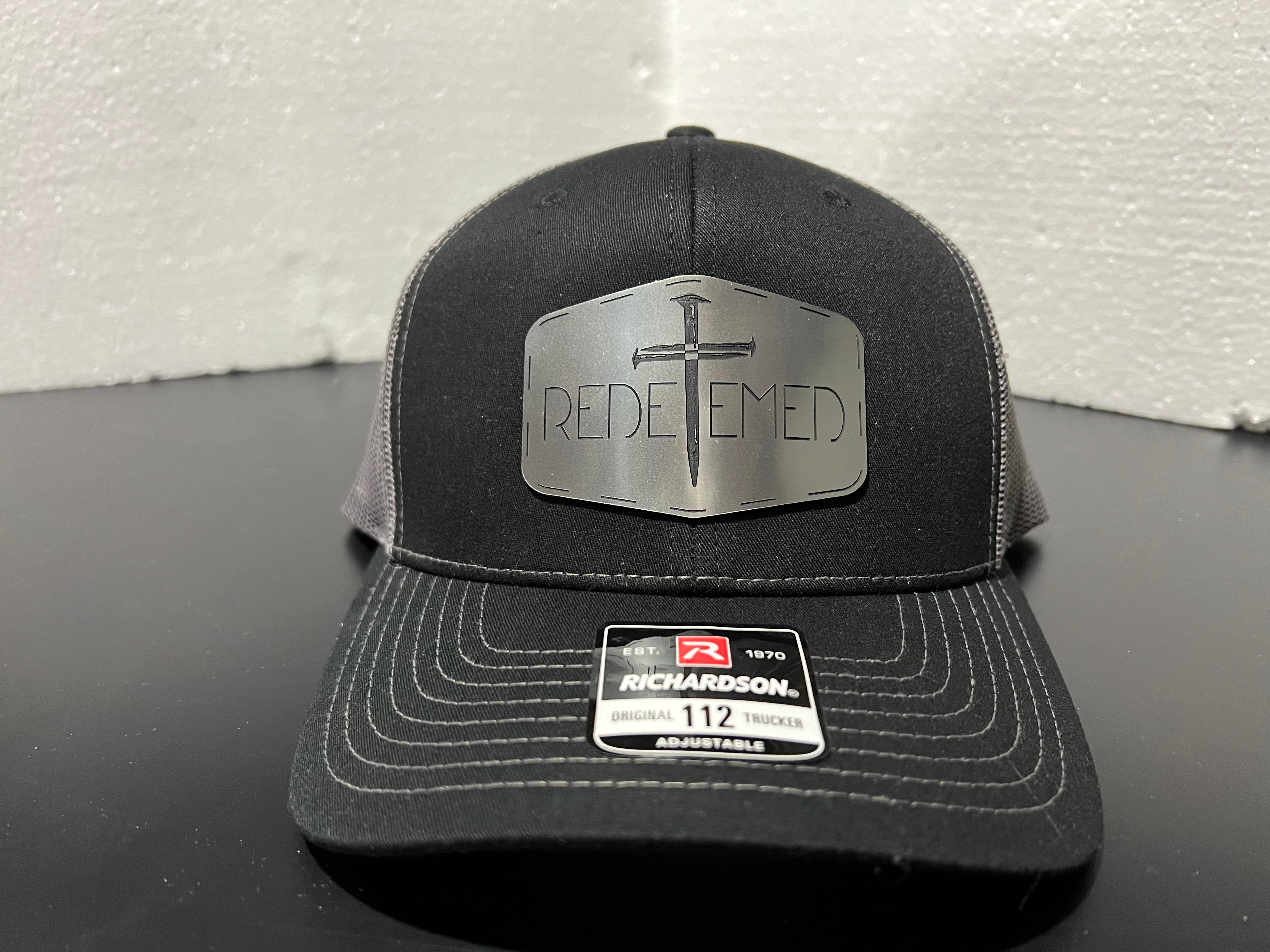 Richardson 112 Laser Engraved REDEEMED Patch Hat