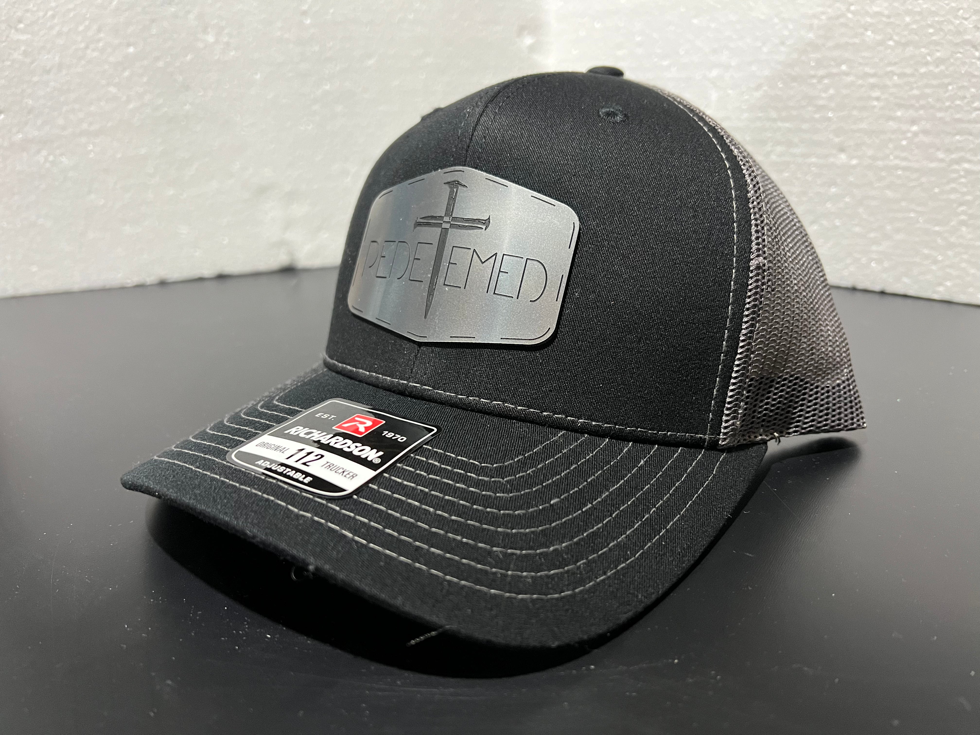 Richardson 112 Laser Engraved REDEEMED Patch Hat
