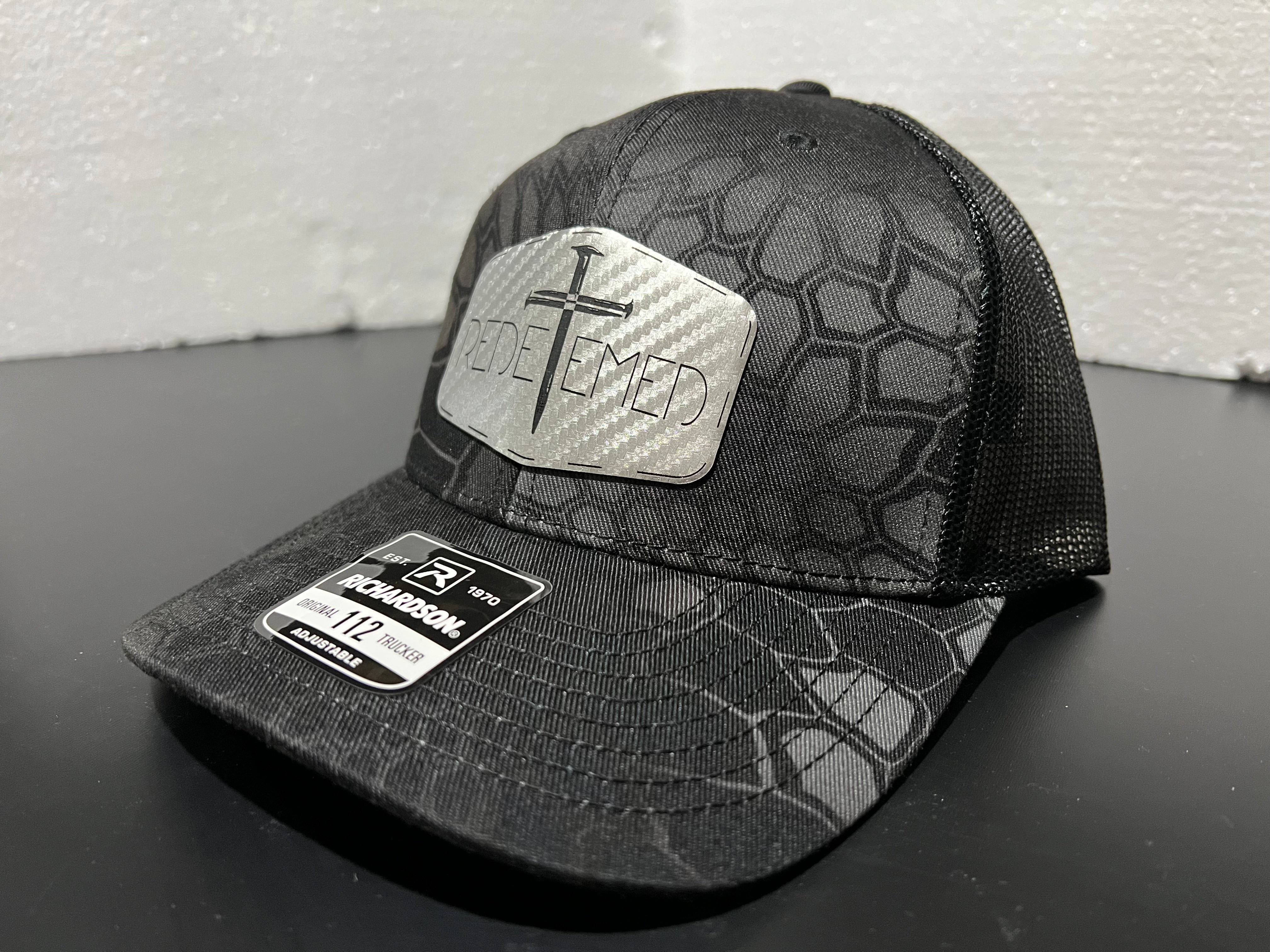 Richardson 112 Laser Engraved REDEEMED Patch Hat