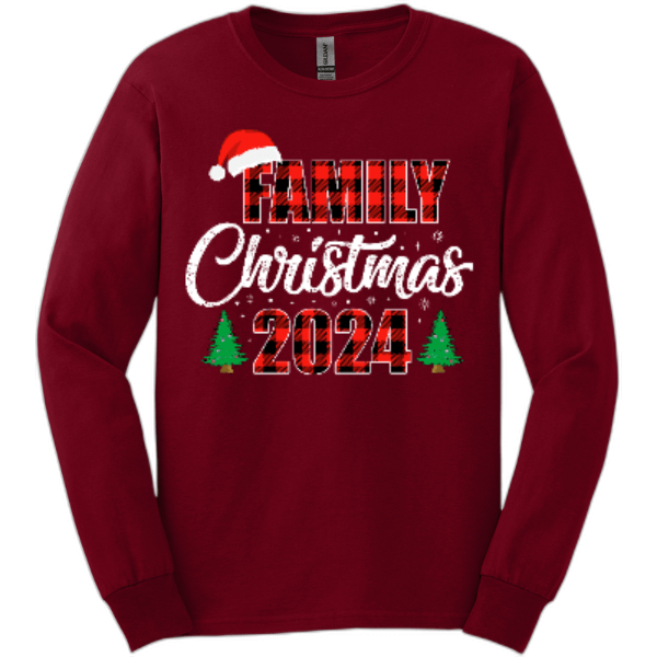 Family Christmas 2024 Long Sleeve Tee