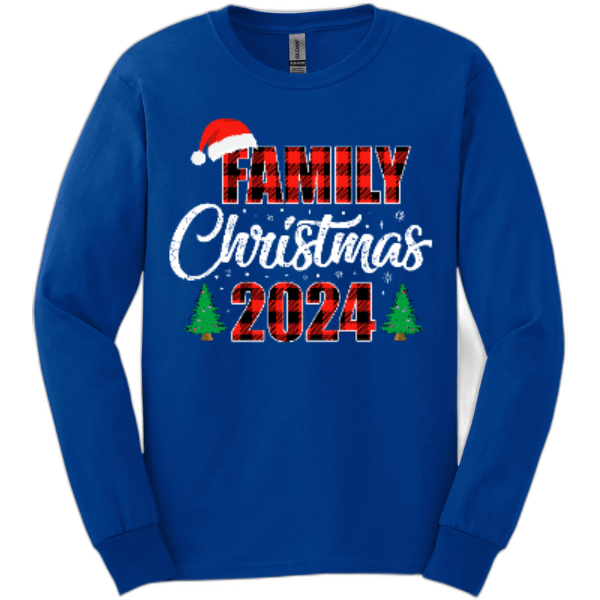 Family Christmas 2024 Long Sleeve Tee