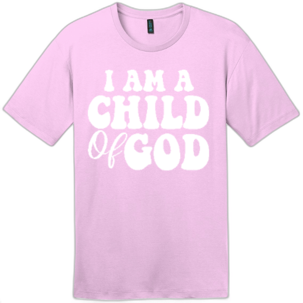 Child of God White Letter Tee