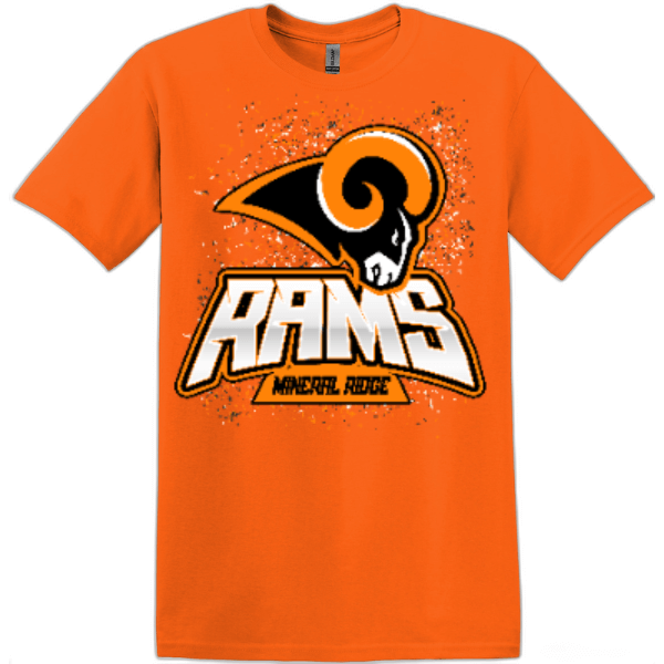 Mineral Ridge Rams Confetti Tee