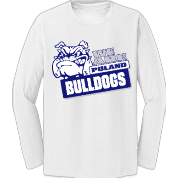 Poland We Are Bulldogs Long Sleeve Tee