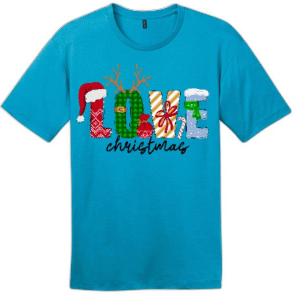 Festive Christmas Love T-Shirt