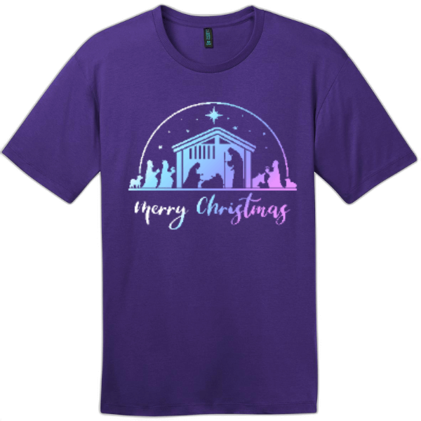 Merry Christmas Nativity Tee