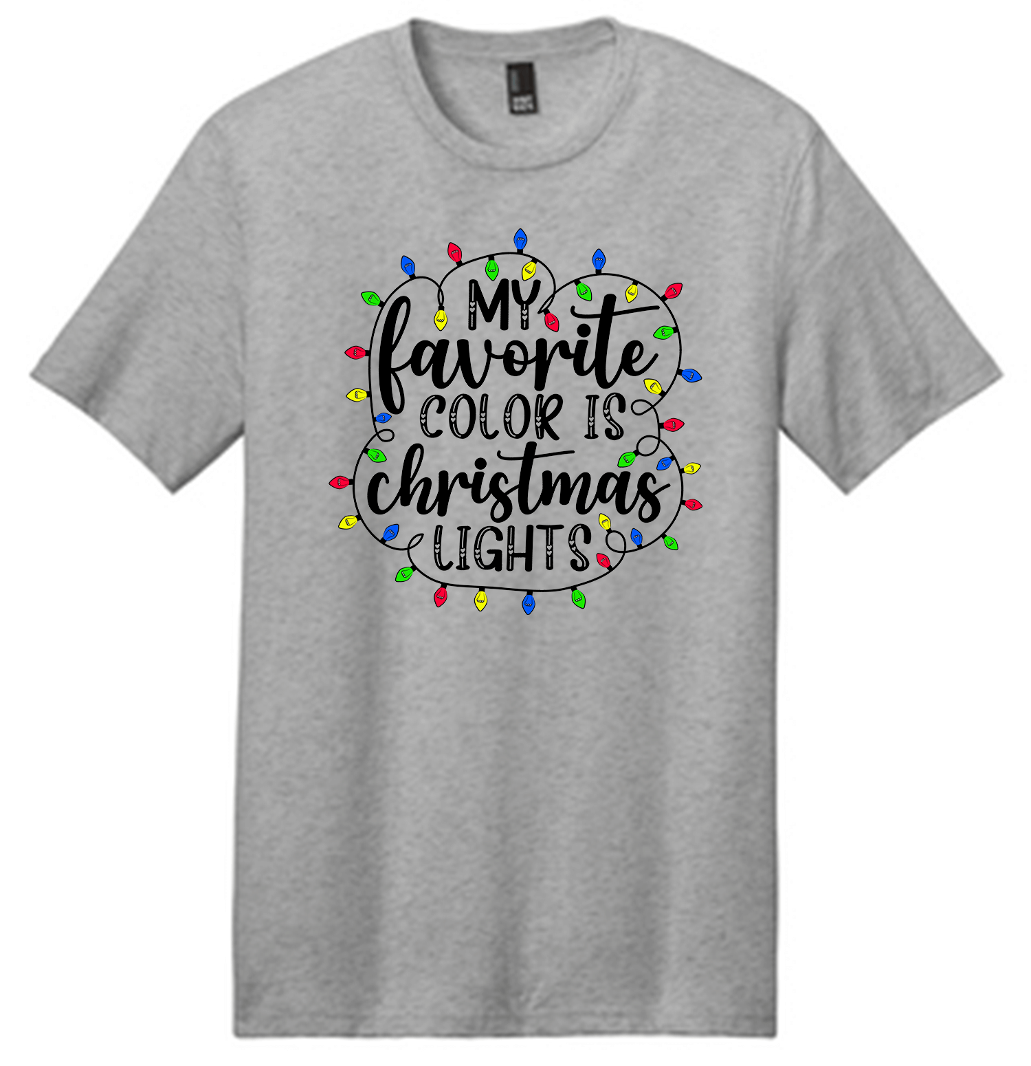 Christmas Lights is My Favorite Color Tee
