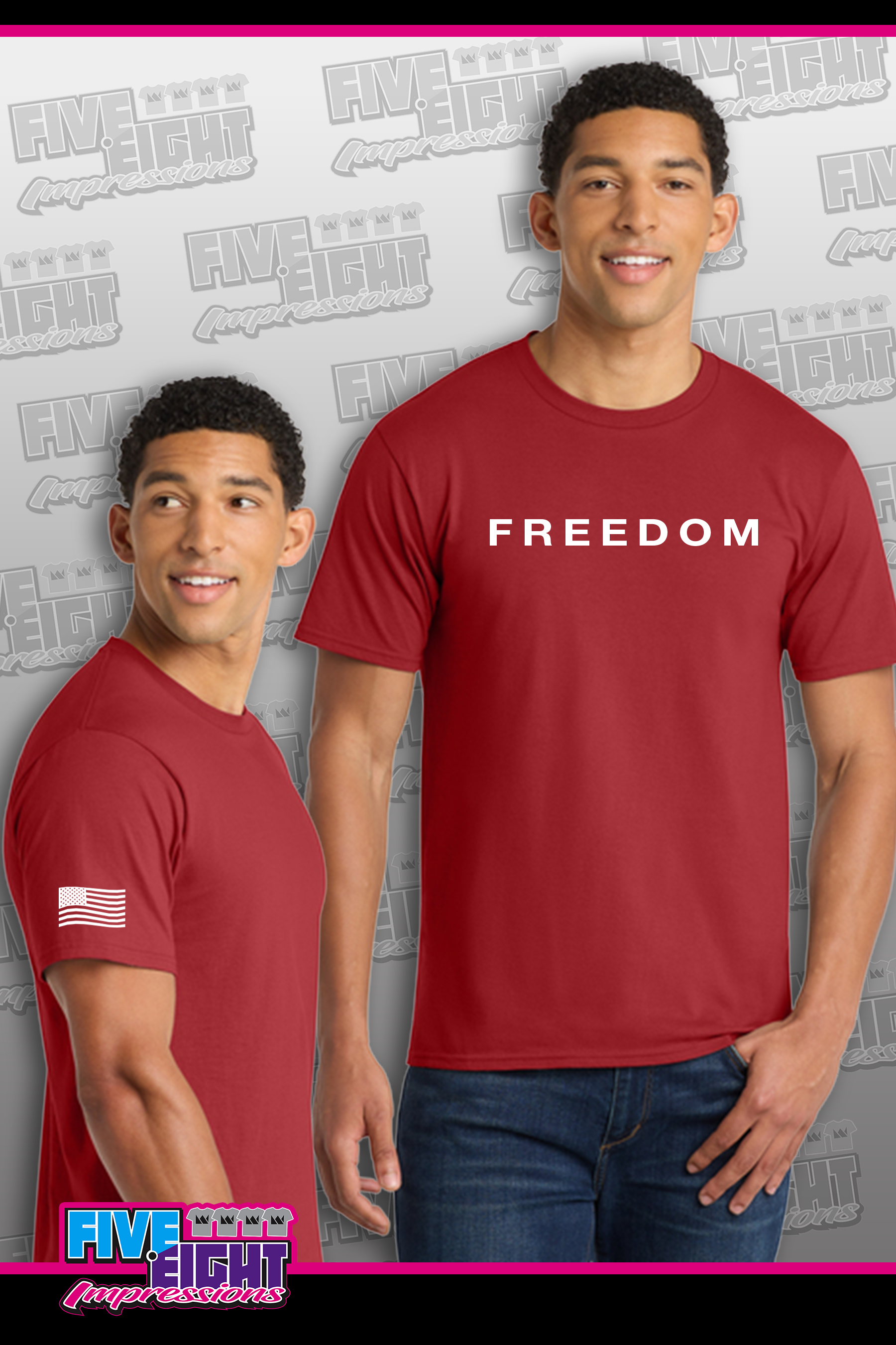 Five Eight Freedom Tee