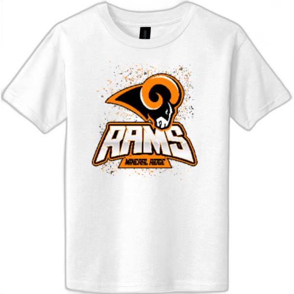 YOUTH Mineral Ridge Rams Confetti Tee