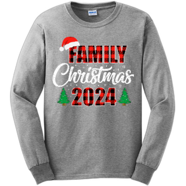 Family Christmas 2024 Long Sleeve Tee