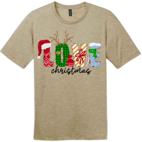 Festive Christmas Love T-Shirt