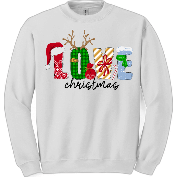 Festive Christmas Love Sweatshirt