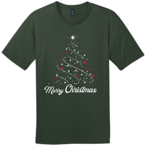 Merry Christmas Tree T-Shirt