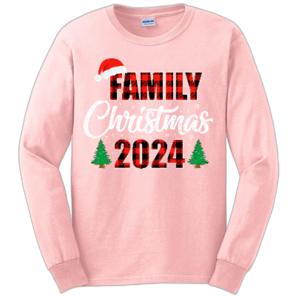 Family Christmas 2024 Long Sleeve Tee