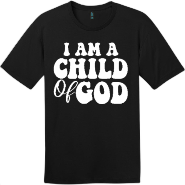 Child of God White Letter Tee