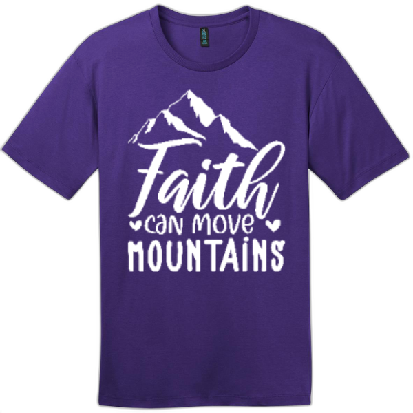 Faith Can Move Mountains Tee