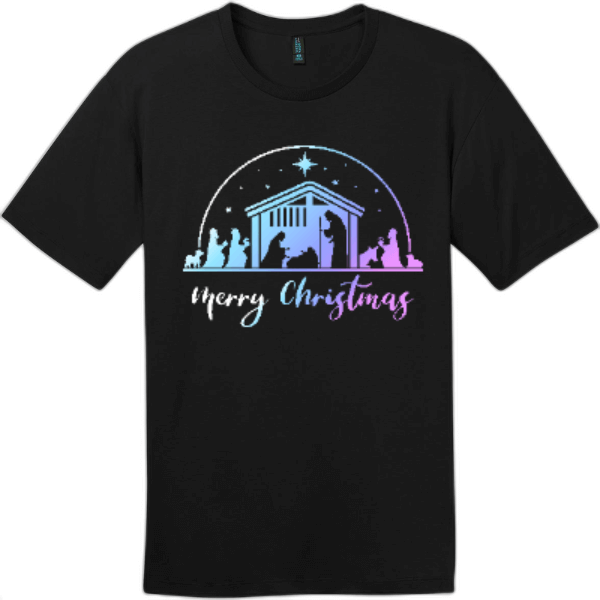 Merry Christmas Nativity Tee