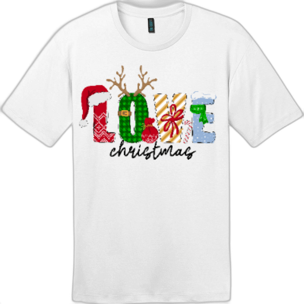 Festive Christmas Love T-Shirt