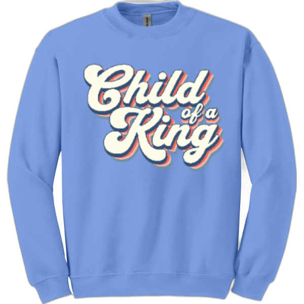 Child of A King Pastel Sweatshirt