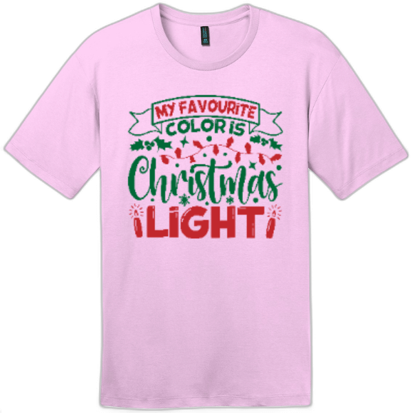 Favorite Color is Christmas Light Tee