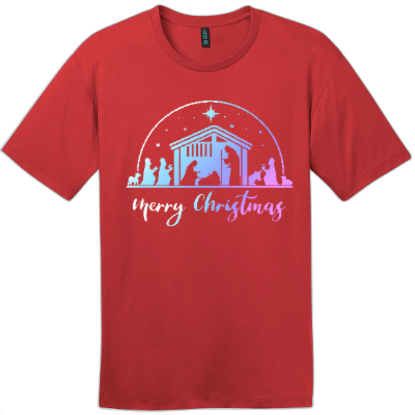 Merry Christmas Nativity Tee