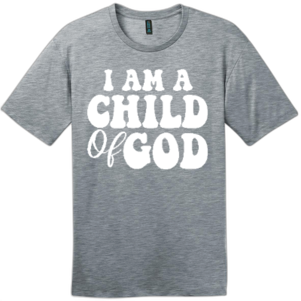 Child of God White Letter Tee