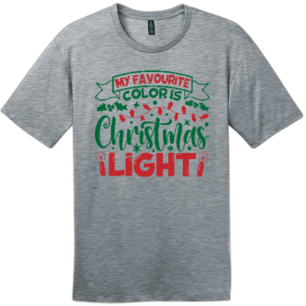 Favorite Color is Christmas Light Tee